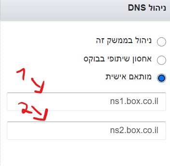 כתובות DNS