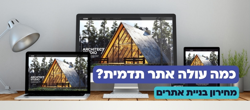 כמה עולה אתר תדמית?