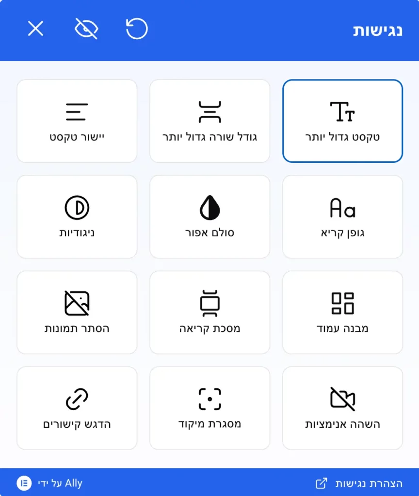 נגישות